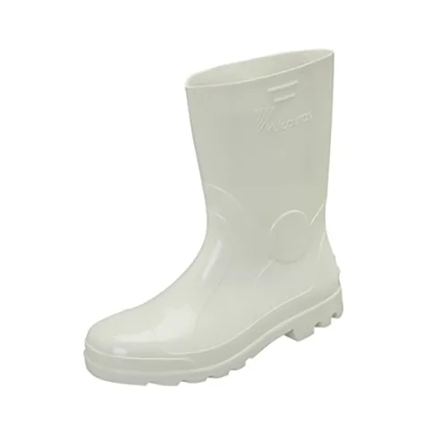 BOTA EM PVC CANO MÉDIO BRANCA