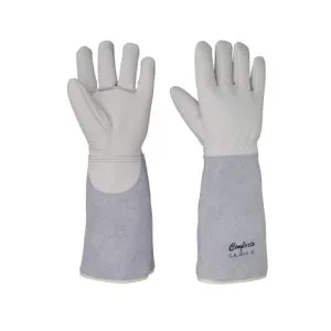 LUVA DE VAQUETA MOD.SOLDADOR PUNHO DE RASPA - MOD.L43