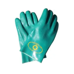 LUVA PVC 26CM COM FORRO PALMA ASPERA TAM.9 1/2