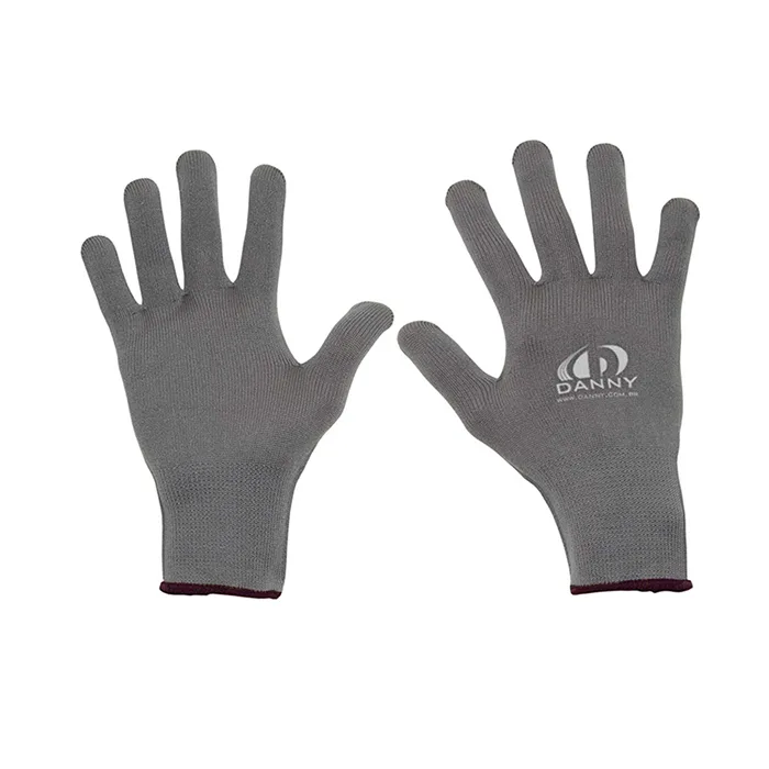 LUVA TRICOTADA EM NYLON CINZA - POLIFLEX - DA11100