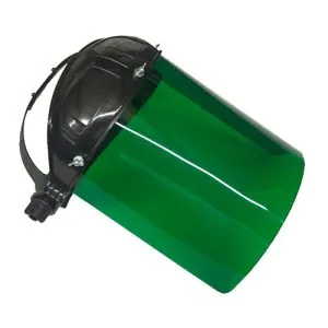 PROTETOR FACIAL ECONOMY 8" REGULAGEM SIMPLES VERDE CLARO