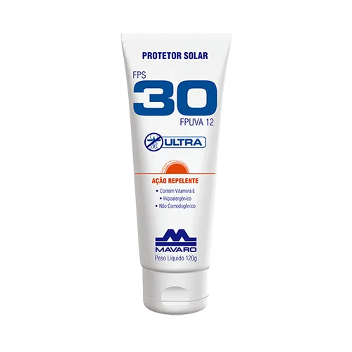 PROTETOR SOLAR COM REPELENTE FPS30 ULTRA