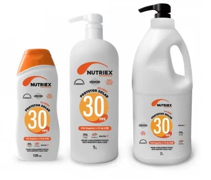 Protetor Solar FPS 30 1/3 UVA Nutriex.