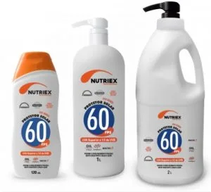 Protetor Solar Profissional Nutriex Fator 60 .