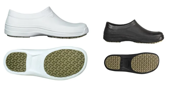 SAPATO OCUPACIONAL ANTIDERRAPANTE CALFOR 
 GRIP – Branco ou Preto
